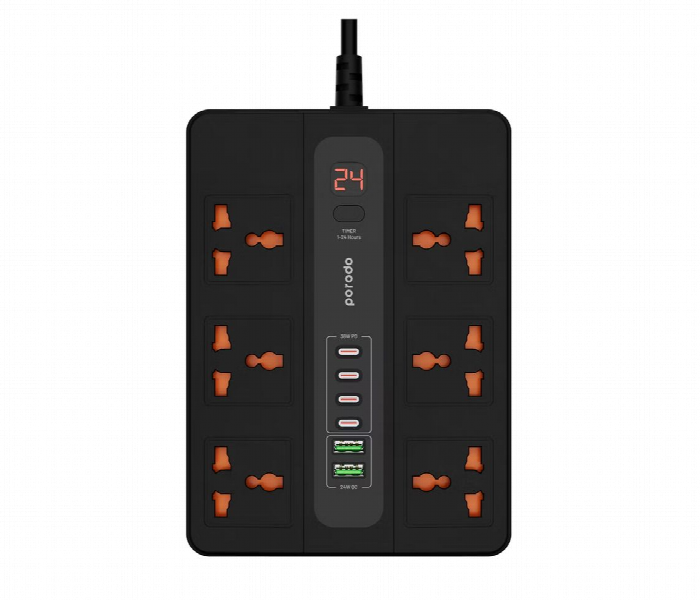 Porodo Multi Port Super Hub 4 Usb C And 2 Usb A - Zoom Image 3