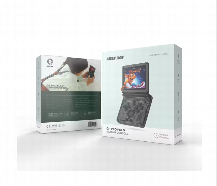 Green Lion Gp Pro Fold Gaming Console  Black Transparent - Zoom Image 3