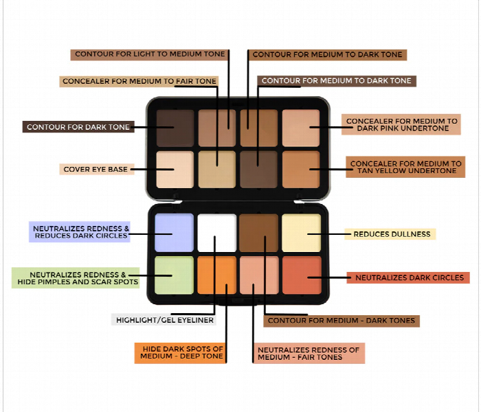 Forever5216 Color Camouflage Hd Palette  Chp001 - Zoom Image 3