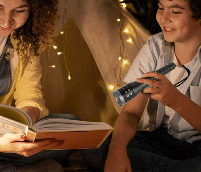 Porodo Lifestyle Slim Outdoor Flashlight 2000Mah - Zoom Image 3