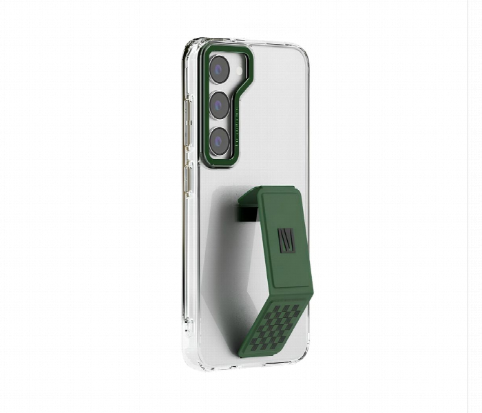 Levelo Morphix Clara S23 Pro Gripstand Back Case Black - Zoom Image 2