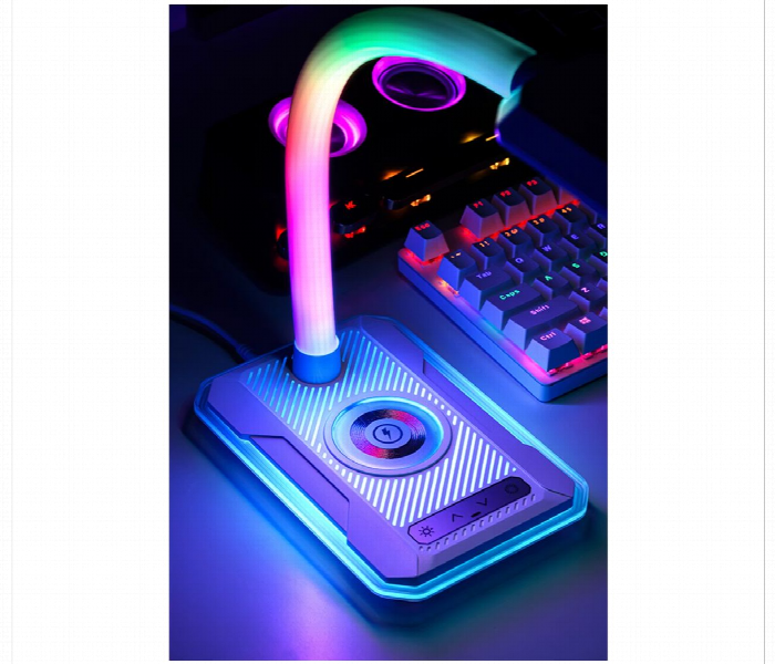 Porodo Gaming E Sports Desk Lamp With Charging Base - Zoom Image 3