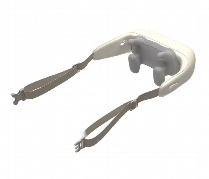 Porodo Relaxer And Posture Trainer Neck Massager  White - Zoom Image 2
