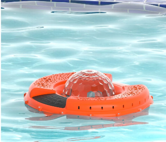Porodo Soundtec Disco Led Light Floating Waterproof Speaker Orange - Zoom Image 4
