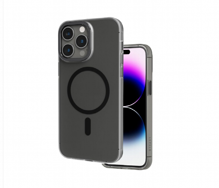 Levelo Magsafe Glory Matte Back Case For Iphone 14 Pro Max Matte Grey - Zoom Image 2