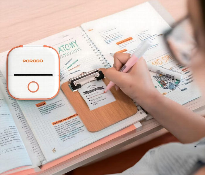 Porodo Lifestyle Pocket Hd Thermal Printer - Zoom Image 5