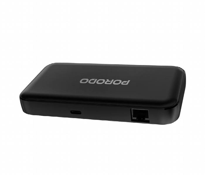 Porodo Portable Mifi 5G Wireless Router 5000Mah Black - Zoom Image 3