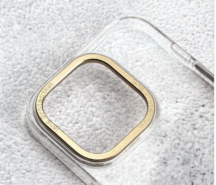 Levelo Sensa Clear Back Case For Iphone 14 Plus Clear Or Champagne - Zoom Image 3