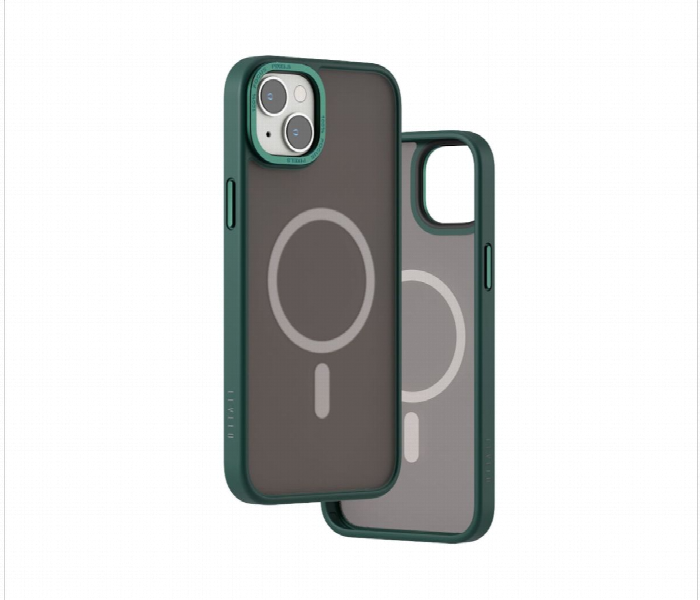 Levelo Magsafe Kayo Iphone 14 Plus Matte Back Case Green Or Green - Zoom Image 2