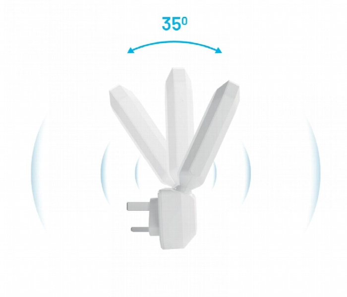 Porodo 2.4Ghz Wi Fi Signal Extender - Zoom Image 2