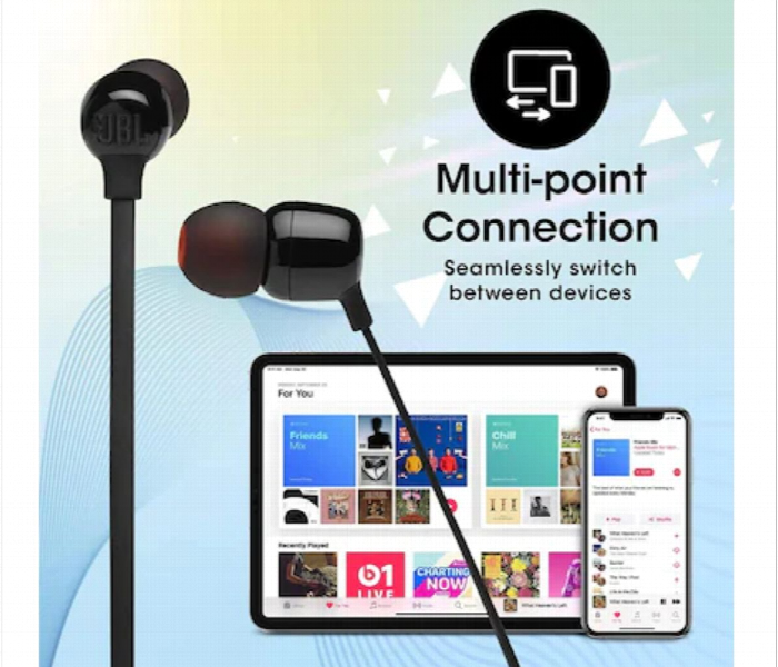 Jbl Tune Earphones 125Bt Black - Zoom Image 5