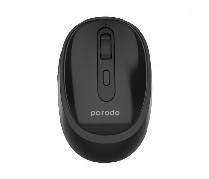 Porodo Wireless 2.4G Bt Keyboard With Pen Phone Tray And Mouse Black - Zoom Image 3