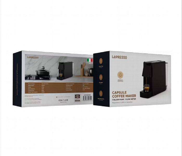 Lepresso Coffee Maker With Capsule Auto Ejection System - Zoom Image 5