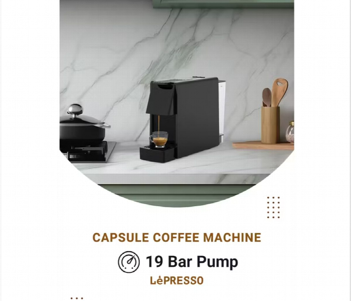 Lepresso Coffee Maker With Capsule Auto Ejection System - Zoom Image 3