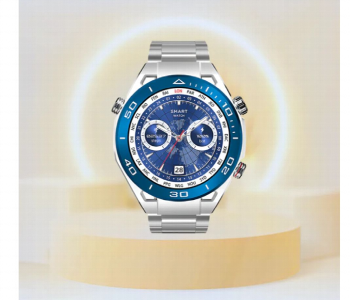 Admos A8 Nfc Smart Watch Set Silver - Zoom Image 2