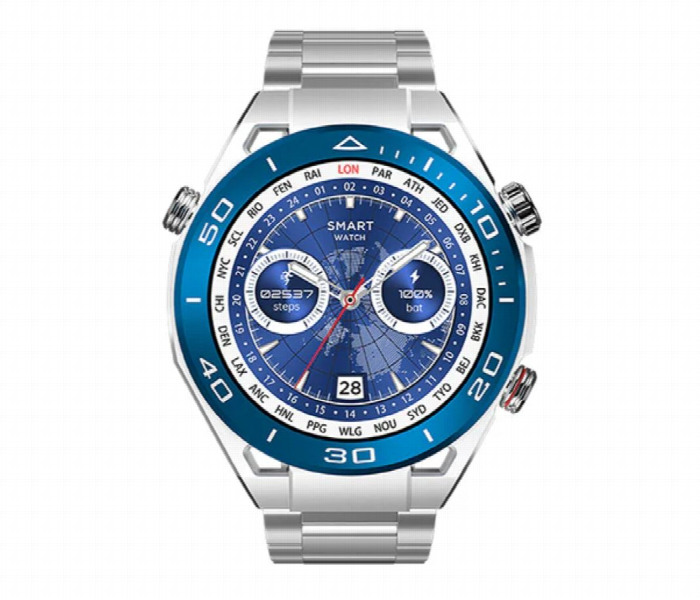 Admos A8 Nfc Smart Watch Set Silver - Zoom Image 1