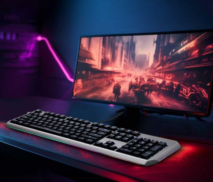 Porodo Gaming Wired Mechanical Keyboard With Gateron Pro Switch Black - Zoom Image 4
