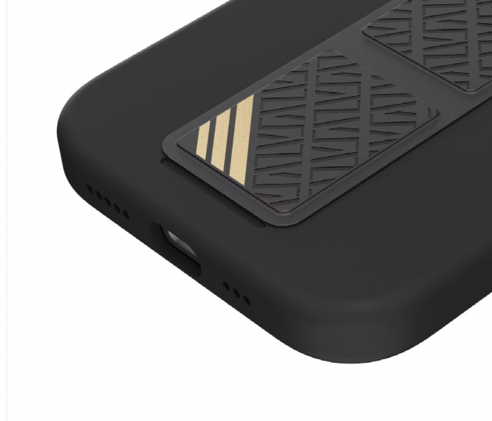 Levelo Morphix Silicone Case With Leather Grip For Iphone 15 Plus - Zoom Image 3