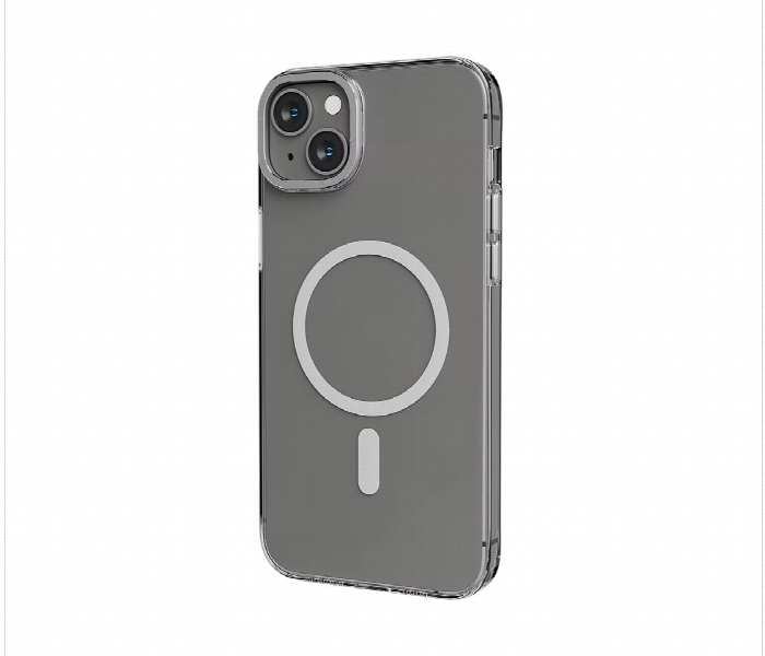 Levelo Magsafe Sensa Clear Back Case For Iphone 14 Plus Clear Or Silver - Zoom Image 1