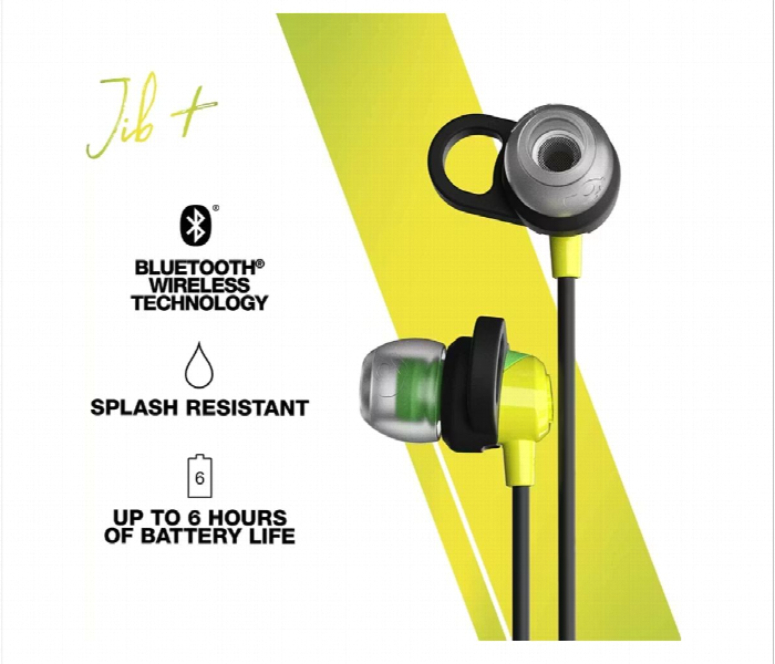 Skullcandy Jib Wireless In Ear Headphones With Mic Yellow - Zoom Image 3