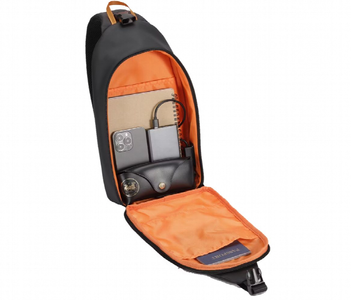 Porodo Gaming Sling Bag 20W Black - Zoom Image 4