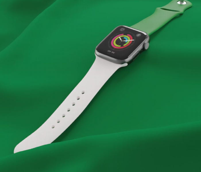 Porodo Lifestyle Silicone Saudi Arabia Flag Watch Belt - Zoom Image 2