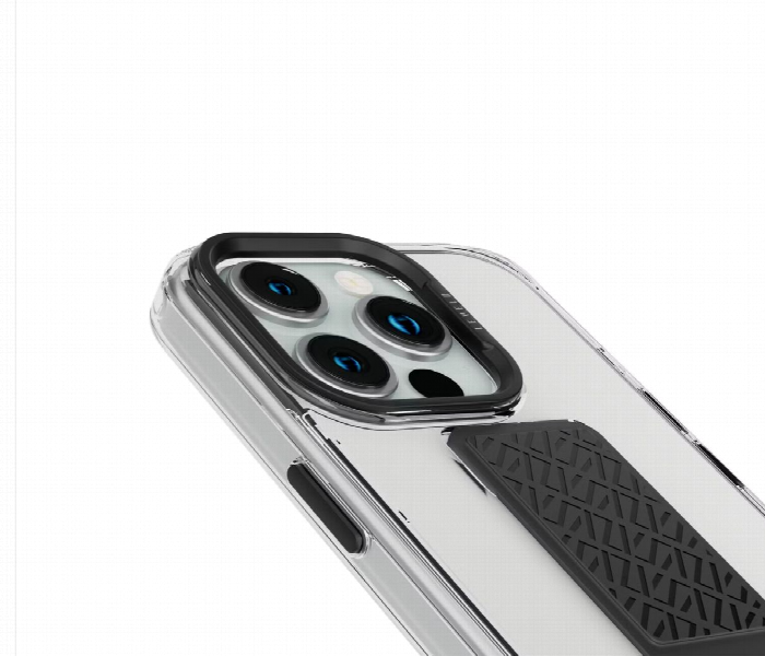 Levelo Morphix Clara Grip Case For Iphone 15 Pro Black - Zoom Image 3