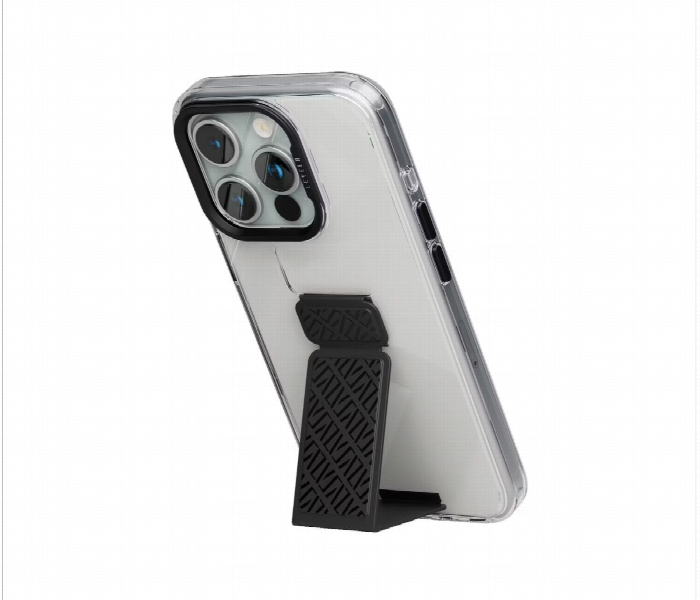 Levelo Morphix Clara Grip Case For Iphone 15 Pro Black - Zoom Image 2