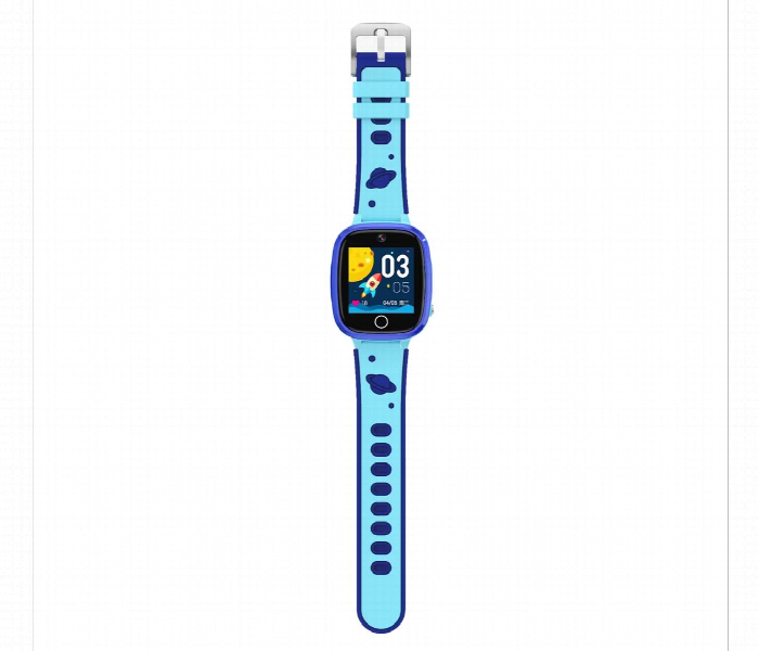 Porodo 4G Kids Gps Smart Watch Blue - Zoom Image 4