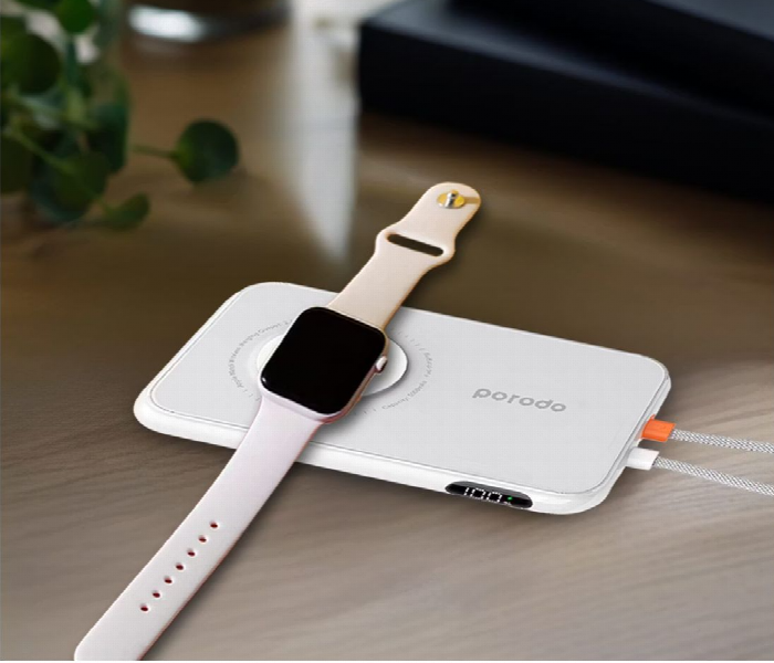 Porodo 5000 Mah Slim Watch Charger Power Bank - Zoom Image 2