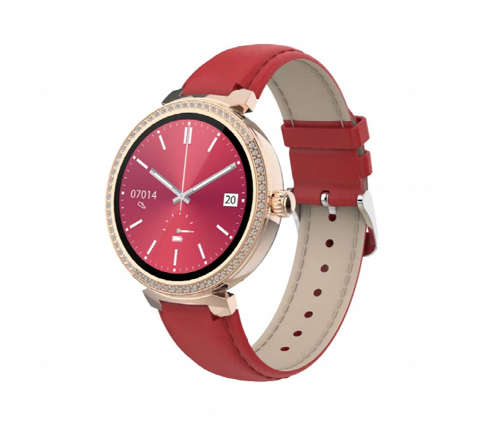 Porodo Belle Lady Smart Watch  Red - Zoom Image 1