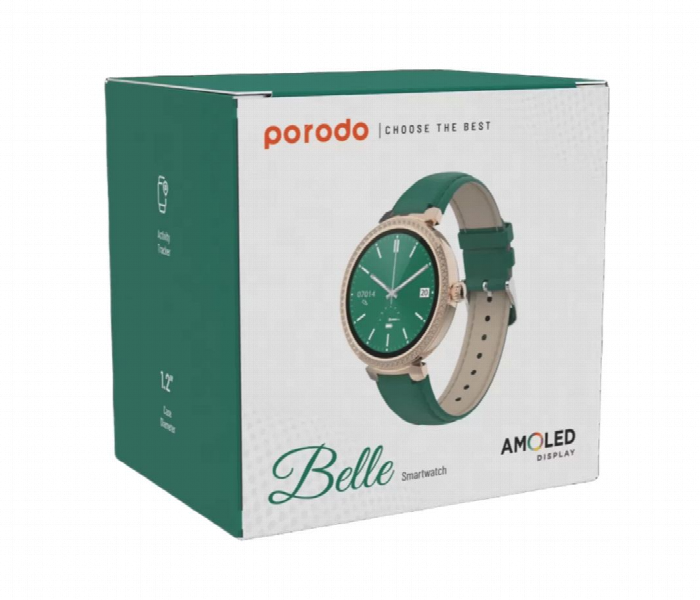 Porodo Belle Lady Smart Watch Green - Zoom Image 2