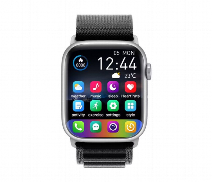 Porodo Magnifico 2 Smart Watch Black - Zoom Image 2