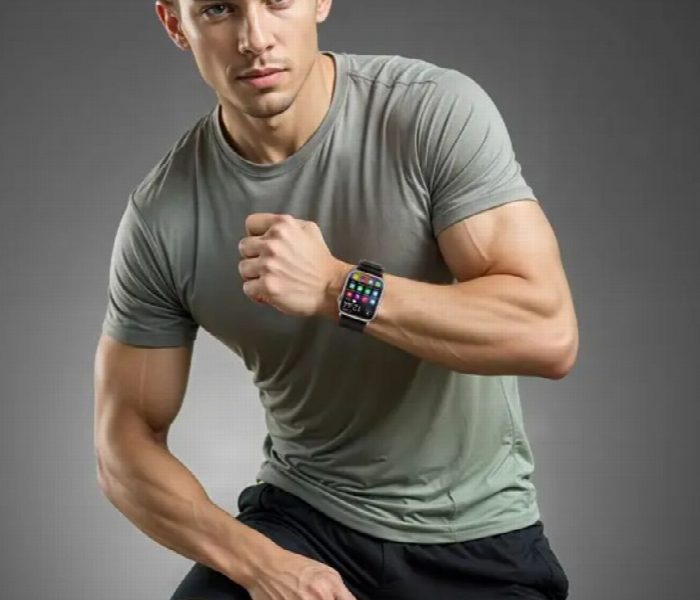 Porodo Magnifico 2 Smart Watch Black - Zoom Image 4