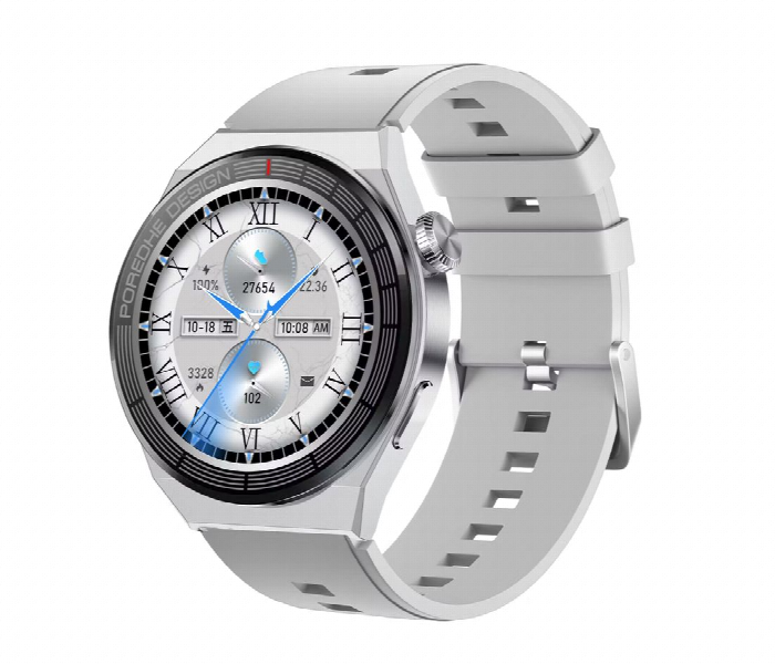Porodo Zebro Smart Watch Silver - Zoom Image 2