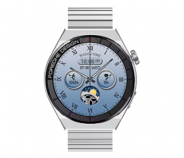 Porodo Zebro Smart Watch Silver - Zoom Image 3