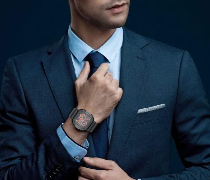 Porodo Nomad Smart Watch 1.54 Inch Screen Black - Zoom Image 4