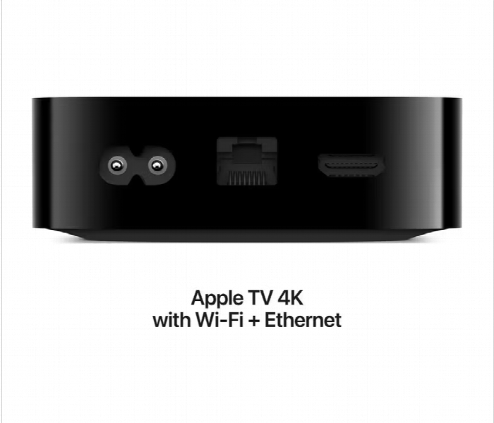 Apple128Gb  Tv 4K Wi Fi  Ethernet 3Rd Gen Black - Zoom Image 2