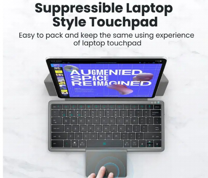 New Concept Keyboard With Rotatable Touch Pad - Zoom Image 3