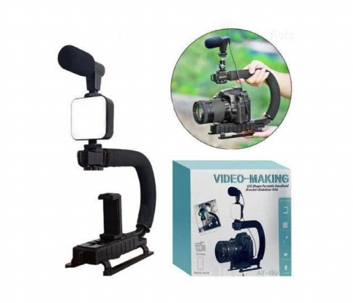 Ay49U Handheld Stabilizer Kit Black - Zoom Image 3