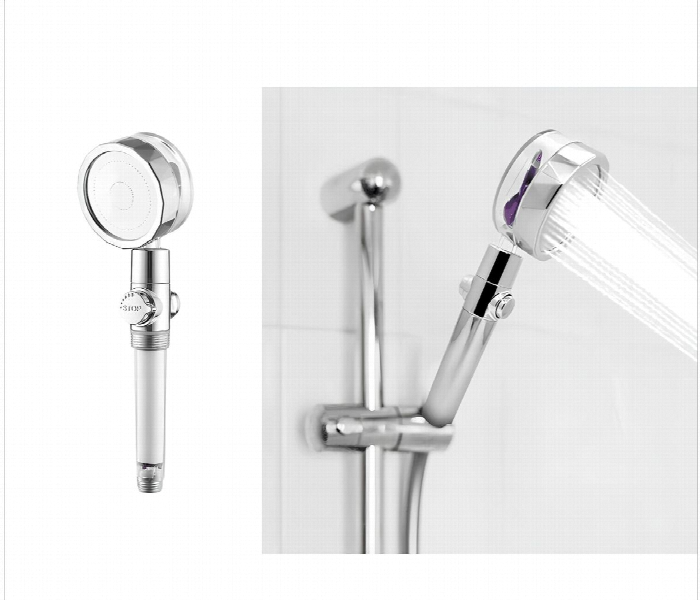 360 Degrees Rotating Turbocharged Shower Head - Zoom Image 4