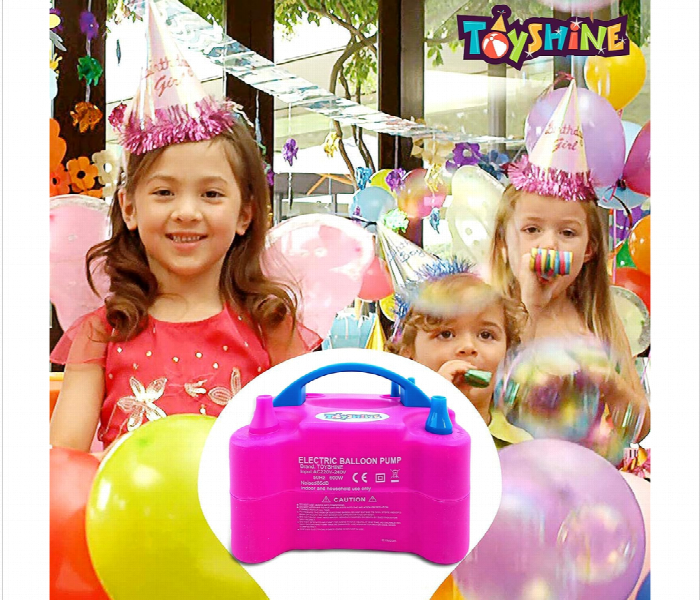 Electric Baloon Pump Portable Design 2 Operational Modes Fast And Efficient 2 Nozzle Sizes Input - Zoom Image 4