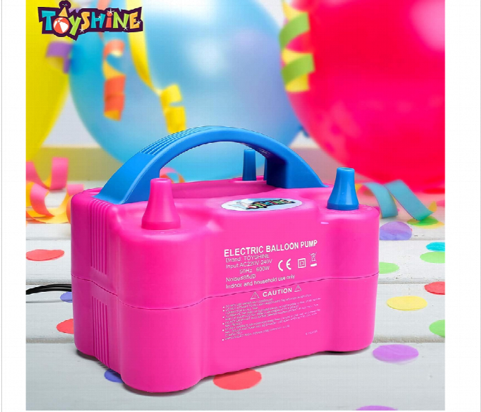 Electric Baloon Pump Portable Design 2 Operational Modes Fast And Efficient 2 Nozzle Sizes Input - Zoom Image 3