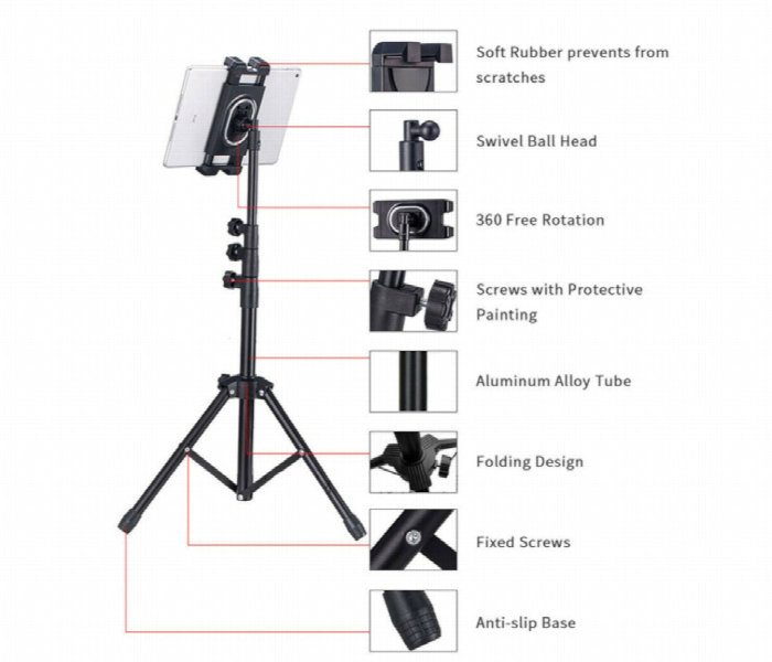 Tripod Stand  Rotates 360 Degree Vs 09 - Zoom Image 4