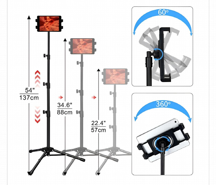 Tripod Stand  Rotates 360 Degree Vs 09 - Zoom Image 6