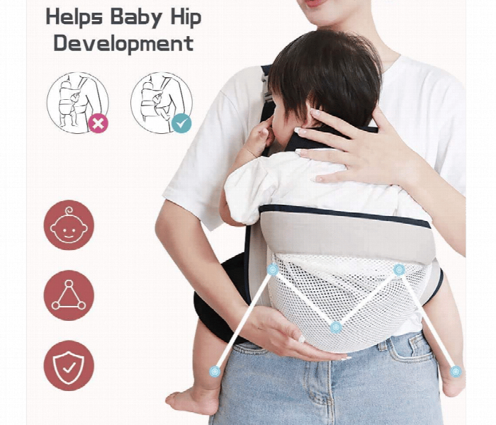 Multifunctional Breathable Adjustable Baby Carrier - Zoom Image 3