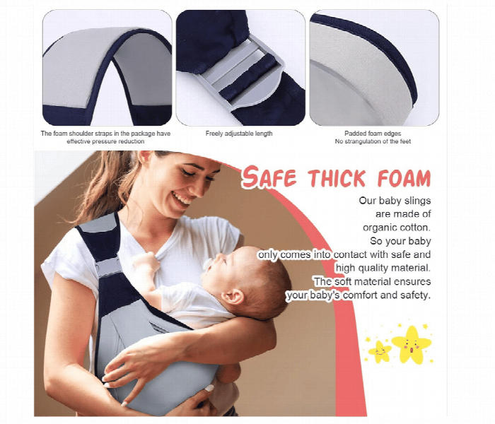 Multifunctional Breathable Adjustable Baby Carrier - Zoom Image 5