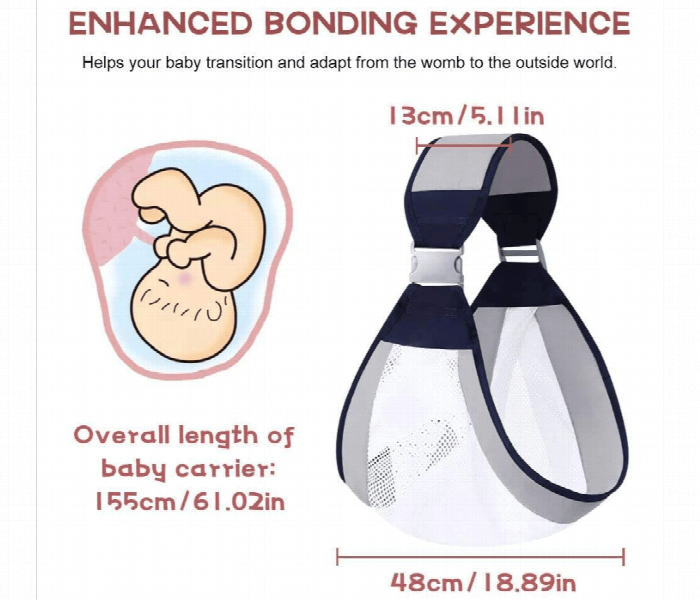 Multifunctional Breathable Adjustable Baby Carrier - Zoom Image 2