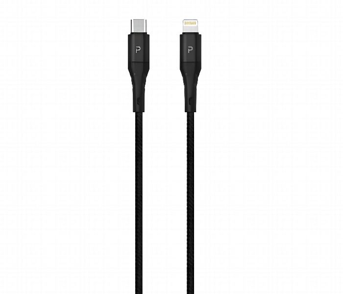 Pawa Nylon Braided 20W Data And Quick Charging Usb C To Lightning Cable 2M - Zoom Image 1