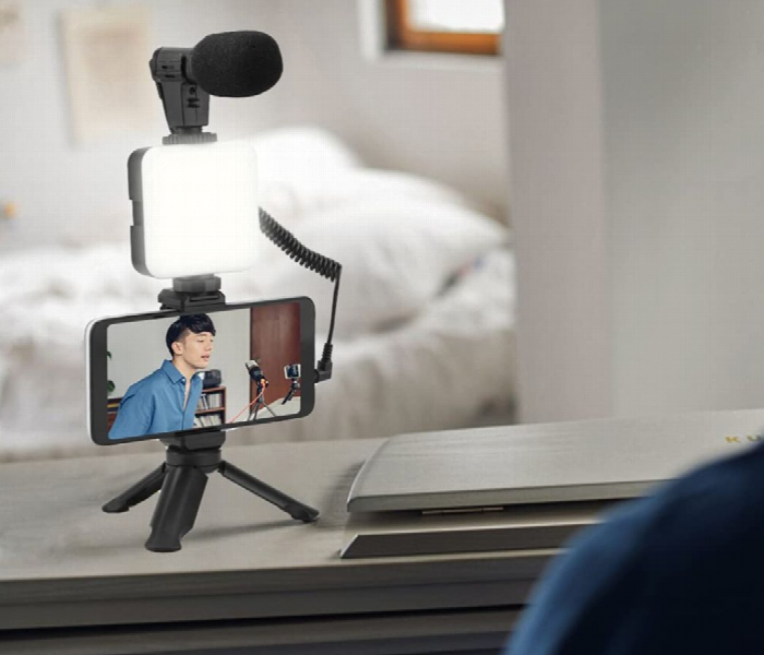 Ay 49 Video Making Kit With Mic - Zoom Image 4